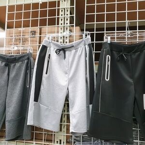 Men's Athletic Shorts - Gray and Black